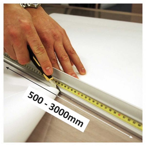 Aluminium-Schneidelineal 50-300cm